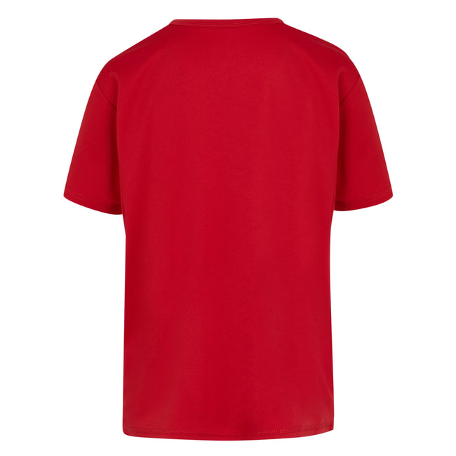 Danger Red - Back - Regatta Childrens-Kids Alvarado VIII Cycling T-Shirt