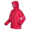 Pink Potion-Flamingo Pink - Side - Regatta Womens-Ladies Highton V Stretch Waterproof Jacket