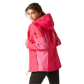 Pink Potion-Flamingo Pink - Pack Shot - Regatta Womens-Ladies Highton V Stretch Waterproof Jacket
