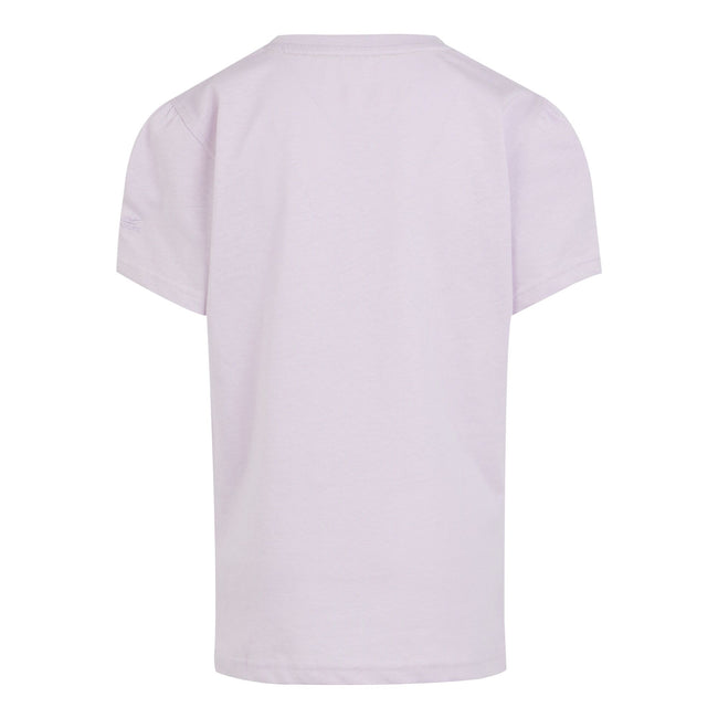 Lilac Frost - Back - Regatta Childrens-Kids Bosley VII Heart T-Shirt