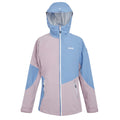 Heather-Coronet Blue - Front - Regatta Womens-Ladies Raddick II Waterproof Jacket