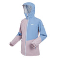 Heather-Coronet Blue - Side - Regatta Womens-Ladies Raddick II Waterproof Jacket