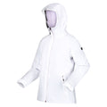 White-Lilac Frost - Side - Regatta Womens-Ladies Raddick II Waterproof Jacket