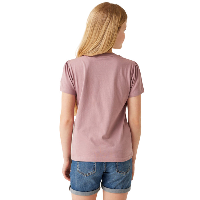 Heather - Pack Shot - Regatta Childrens-Kids Bosley VII Happy Days Of Summer Beach T-Shirt
