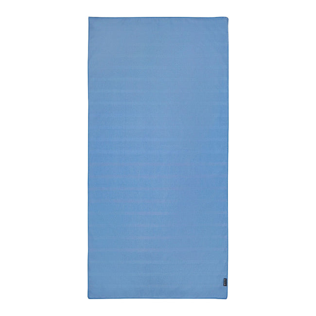 Navy - Back - Regatta Multi Stripe Beach Towel