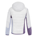 White-Sunset Purple - Back - Regatta Womens-Ladies Andreson Pro Hybrid Jacket