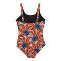 Orange - Back - Regatta Womens-Ladies Orla Kiely Tropical One Piece Swimsuit