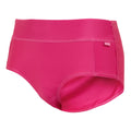 Pink Fusion - Side - Regatta Womens-Ladies Paloma Plain Swim Briefs