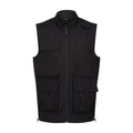 Black - Front - Regatta Mens Travel Light Packaway Gilet