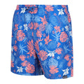 Oxford Blue - Side - Regatta Mens Loras Family Hawaiian Swim Shorts