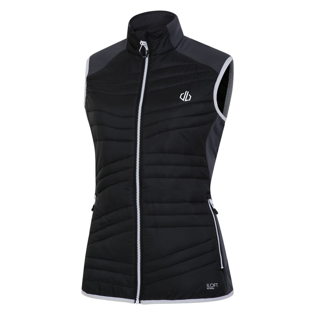 Black-Ebony - Side - Dare 2B Womens-Ladies Altimeter Gilet
