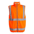 Orange - Front - Regatta Professional Mens Full Zip Hi-Vis Vest