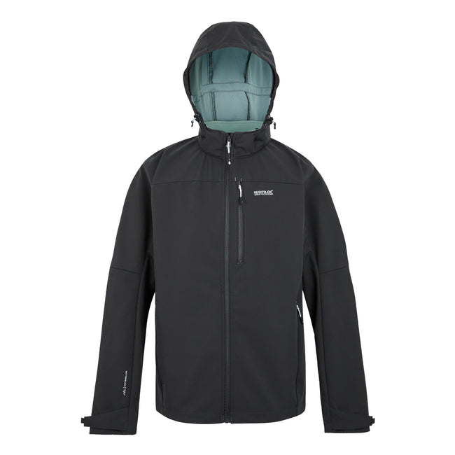 Ash-Glacier - Front - Regatta Mens Arana Waterproof Soft Shell Jacket