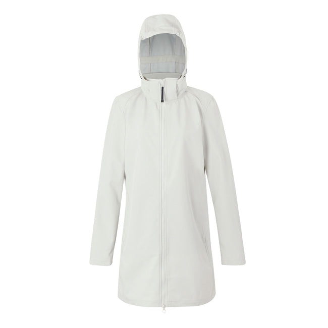 Oyster Mushroom-Wisteria - Front - Regatta Womens-Ladies Carisbrooke Soft Shell Jacket
