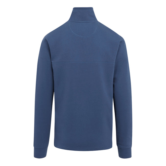 Dark Denim - Back - Regatta Mens Agilno Half Zip Fleece Top