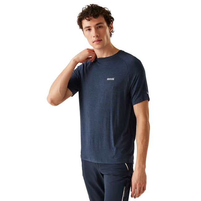 Navy - Lifestyle - Regatta Mens Ambulo II T-Shirt
