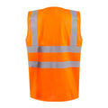 Orange - Back - Regatta Professional Mens Hi-Vis Vest