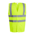 Yellow - Front - Regatta Professional Mens Hi-Vis Vest