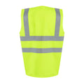 Yellow - Back - Regatta Professional Mens Hi-Vis Vest