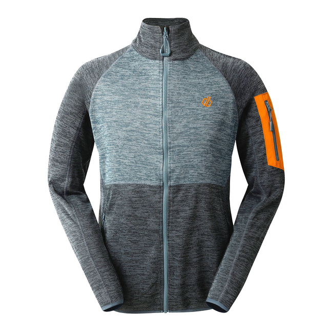 Stormy Weather-Lead Grey - Front - Dare 2B Mens Torrek Fleece Top