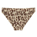 Brown - Back - Regatta Womens-Ladies Leopard Print Bikini Bottoms
