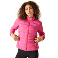 Flamingo Pink-Pink Potion - Lifestyle - Regatta Womens-Ladies Hillpack II Insulated Padded Jacket