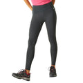 Seal Grey - Lifestyle - Regatta Womens-Ladies Holeen Pro Compression Leggings
