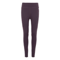 Deep Plum - Front - Regatta Womens-Ladies Holeen Pro Compression Leggings