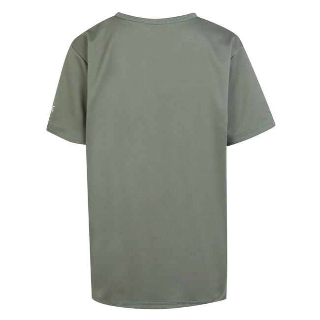 Agave Green - Back - Regatta Childrens-Kids Alvardo VIII Explore Landscape T-Shirt
