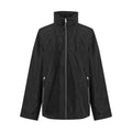Black-Mineral Grey - Front - Regatta Professional Mens Waterproof Soft Shell Jacket
