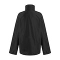Black-Mineral Grey - Back - Regatta Professional Mens Waterproof Soft Shell Jacket