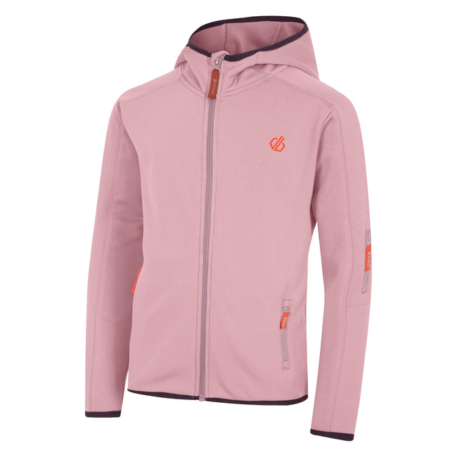 Lilas - Side - Dare 2B Childrens-Kids Explore Marl Fleece Jacket