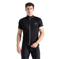 Black - Lifestyle - Dare 2B Mens Protraction III Cycling Jersey
