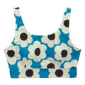 Blue-Navy - Side - Regatta Womens-Ladies Orla Kiely Daisy & Tall Flowers Reversible Bikini Set