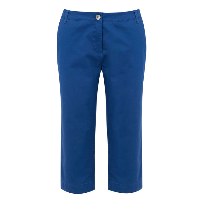 Brightest Blue - Front - Regatta Womens-Ladies Bayletta Capri Trousers