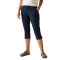 Navy - Lifestyle - Regatta Womens-Ladies Bayletta Capri Trousers