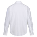 White - Back - Regatta Mens Babbinswood Linen Shirt