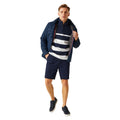 Navy - Close up - Regatta Mens Vinca Shacket Jacket