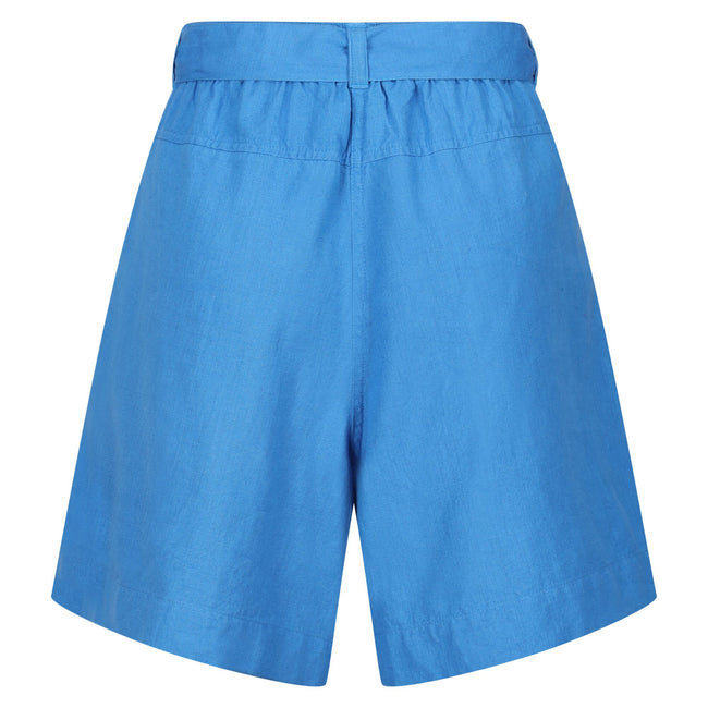 Sonic Blue - Back - Regatta Womens-Ladies Sabela II Shorts
