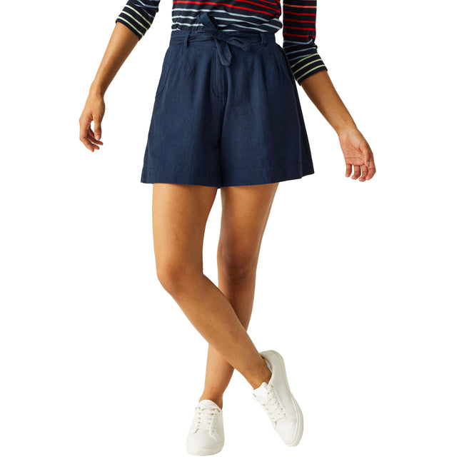 Navy - Lifestyle - Regatta Womens-Ladies Sabela II Shorts