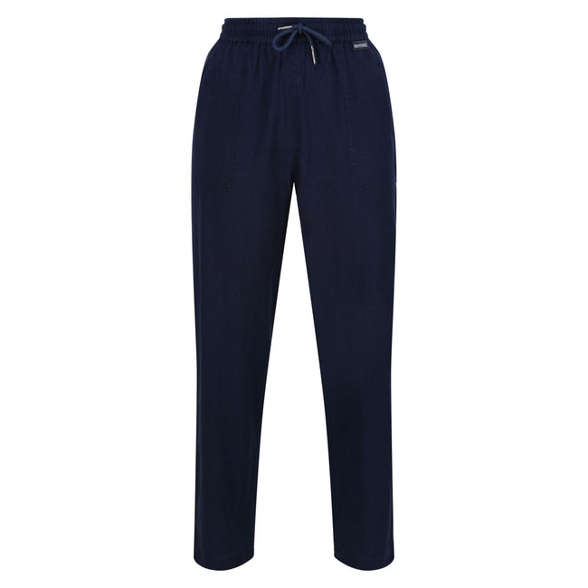 Navy - Front - Regatta Womens-Ladies Corso Trousers