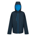 Navy-French Blue - Front - Regatta Professional Mens 2 Layer Soft Shell Jacket