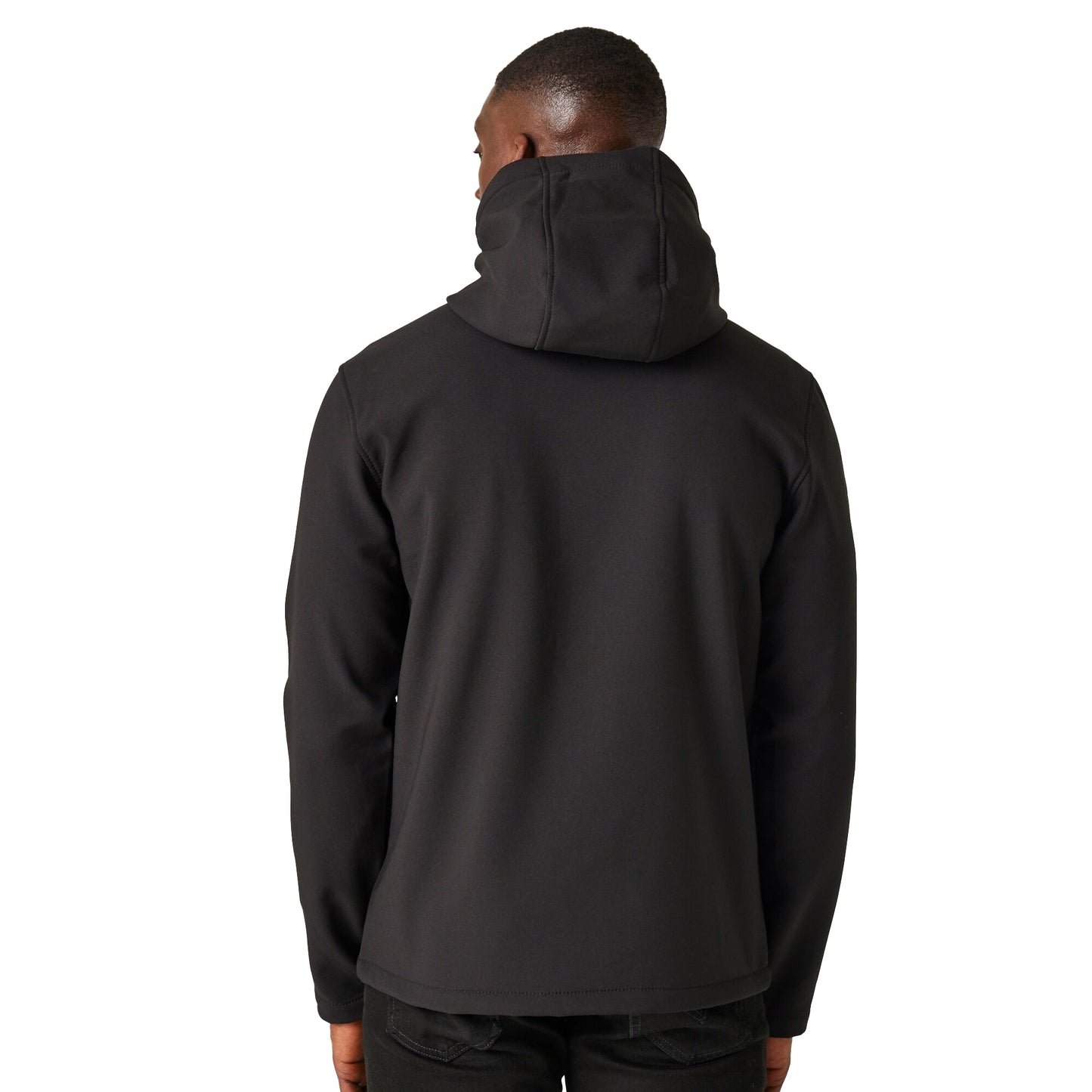 Black-Classic Red - Lifestyle - Regatta Professional Mens 2 Layer Soft Shell Jacket