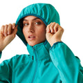 Tahoe Blue-Moroccan Blue - Side - Regatta Womens-Ladies Bourda Soft Shell Jacket