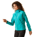 Tahoe Blue-Moroccan Blue - Front - Regatta Womens-Ladies Bourda Soft Shell Jacket