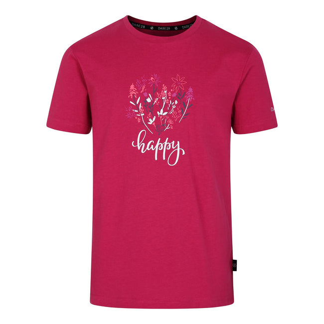 Berry Pink - Front - Dare 2B Childrens-Kids Amuse II T-Shirt