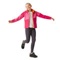 Flamingo Pink-Pink Potion - Lifestyle - Regatta Childrens-Kids Acidity VII Soft Shell Jacket