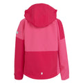 Flamingo Pink-Pink Potion - Back - Regatta Childrens-Kids Acidity VII Soft Shell Jacket