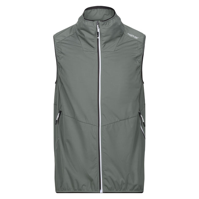 Agave Green-Citron Lime - Front - Regatta Mens Lankin VI Softshell Gilet