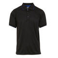 Black-New Royal - Front - Regatta Professional Mens Short-Sleeved Polo Shirt